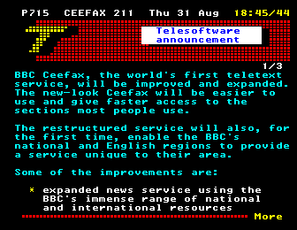 Telesoftware Closure Notice Part 1