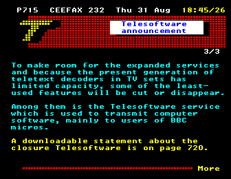 Telesoftware Closure Notice Part 3